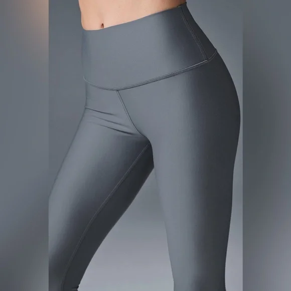 ALO Yoga 7/8 High-Waist Airlift Legging Steel Gray - Picture 2 of 8